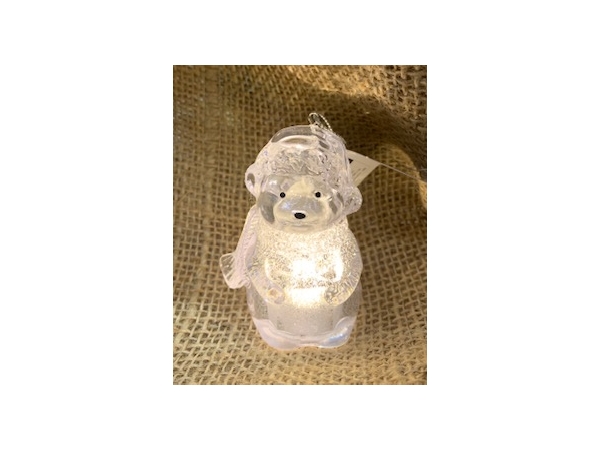 Figur med LED ass.